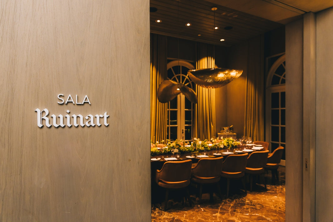 Ruinart inaugura sala exclusiva no Tangará Jean-Georges